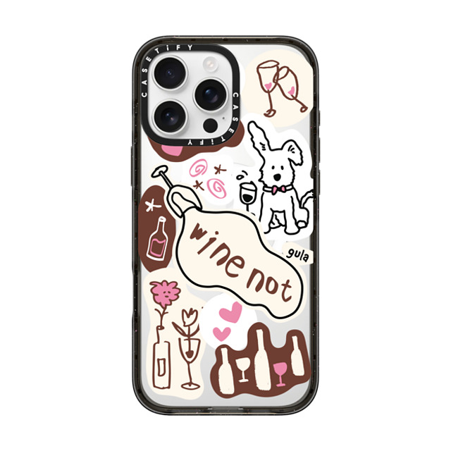 CASETiFY iPhone 16 Pro Max ケース ブラック インパクトケース MagSafe対応 stay alone gula