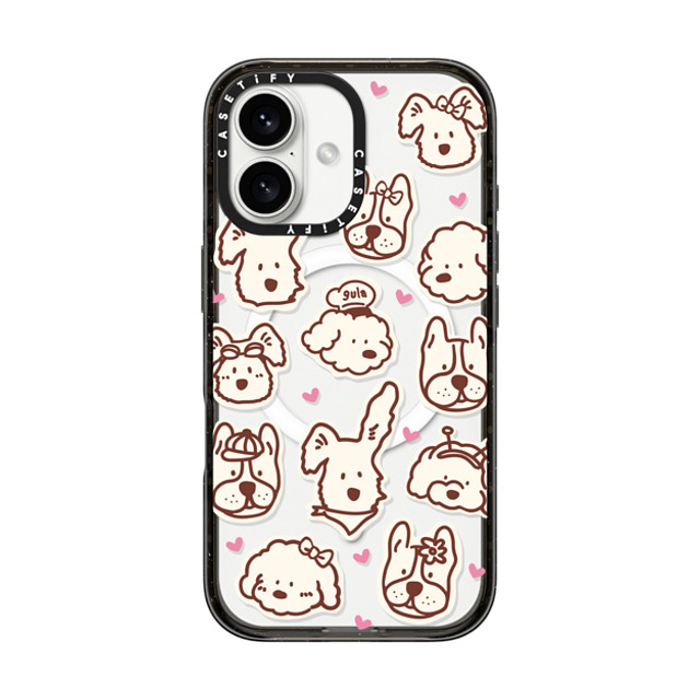 CASETiFY iPhone 16 ケース ブラック インパクトケース MagSafe対応 dian party gula