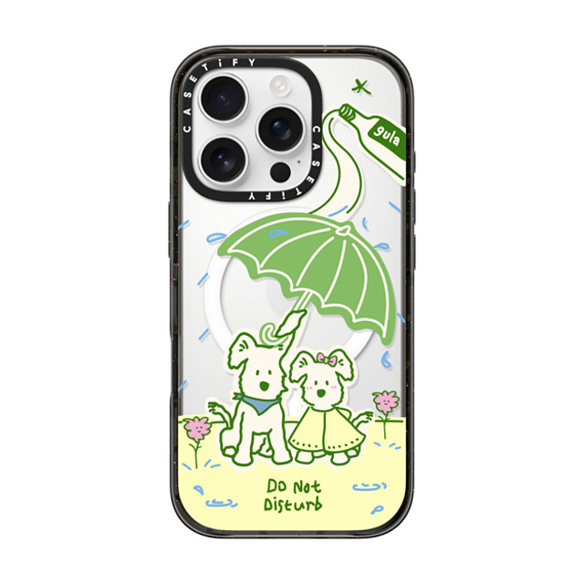 CASETiFY iPhone 16 Pro Case Black Impact Case MagSafe Compatible singing in the rain gula Mother's Day CASETiFY iPhone 16 Pro Case Black Impact Case MagSafe Compatible singing in the rain gula Mother's Day