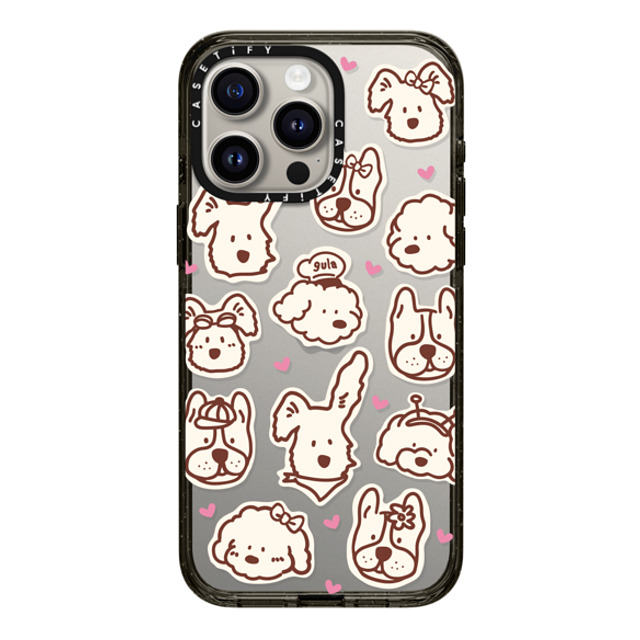 CASETiFY iPhone 15 Pro Max ケース ブラック インパクトケース dian party gula