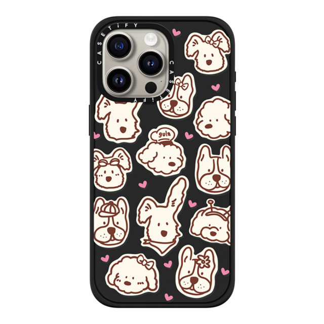 CASETiFY iPhone 15 Pro Max ケース マットブラック インパクトケース MagSafe対応 dian party gula