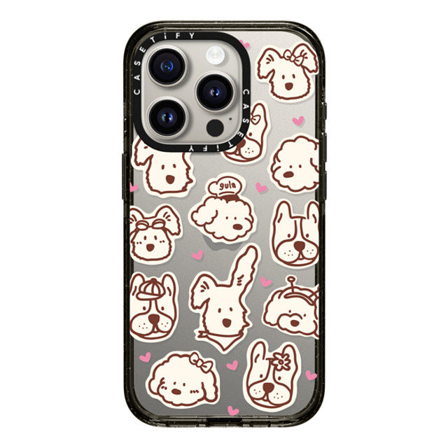 CASETiFY iPhone 15 Pro ケース ブラック インパクトケース dian party gula