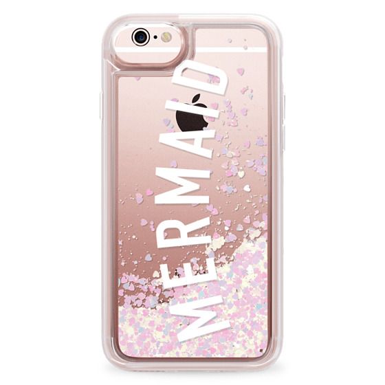 Simple mermaid typography white quote by Girly Trend – CASETiFY
