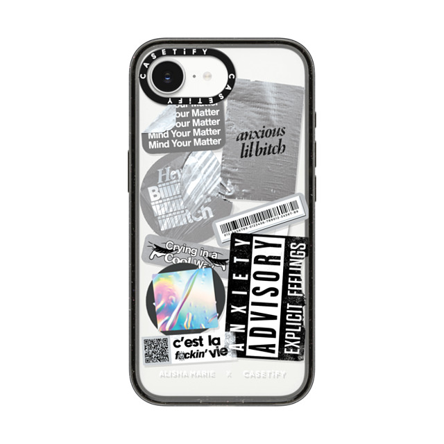 CASETiFY iPhone 16e Case Black Impact Case MagSafe Compatible Alisha Marie In My Feels Case alishamariecapsule2022 Back to School CASETiFY iPhone 16e Case Black Impact Case MagSafe Compatible Alisha Marie In My Feels Case alishamariecapsule2022 Back to School