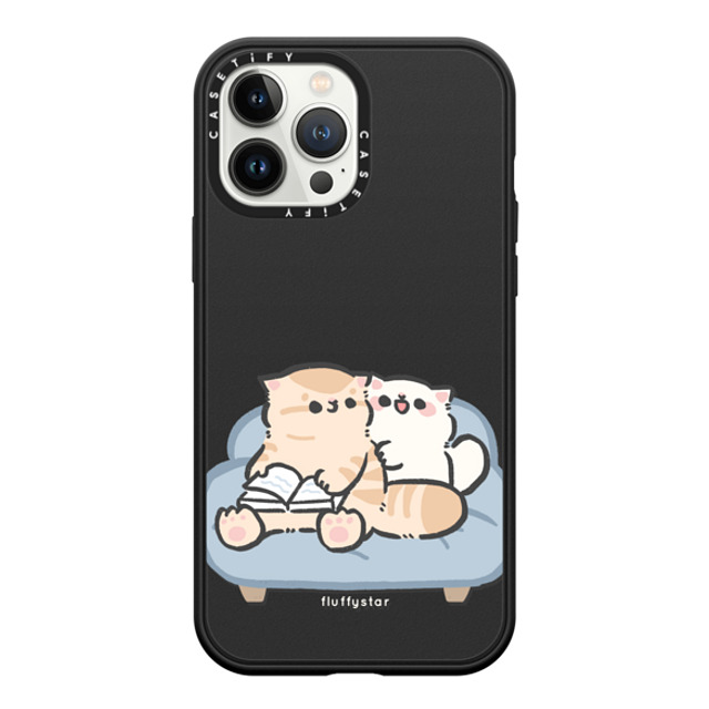 fluffystar x CASETiFY iPhone 13 Pro Max Case マットブラック Impact Case MagSafe Compatible Stand By You Mother's Day fluffystar x CASETiFY iPhone 13 Pro Max Case マットブラック Impact Case MagSafe Compatible Stand By You Mother's Day
