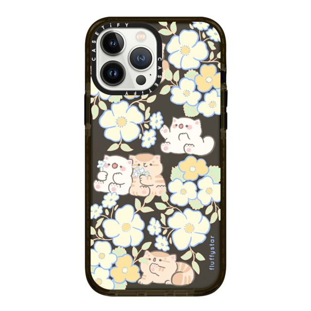 fluffystar x CASETiFY iPhone 13 Pro Max Case ブラック インパクトケース Flower day Mother's Day fluffystar x CASETiFY iPhone 13 Pro Max Case ブラック インパクトケース Flower day Mother's Day