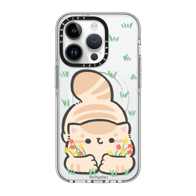 fluffystar x CASETiFY iPhone 14 Pro Case Clear Clear Case MagSafe Compatible You are My Flower Bobo fluffystar x CASETiFY iPhone 14 Pro Case Clear Clear Case MagSafe Compatible You are My Flower Bobo