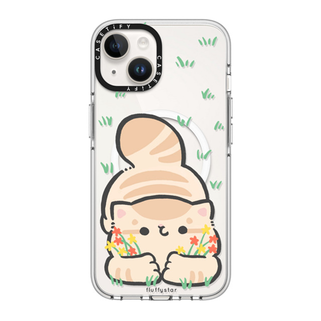 fluffystar x CASETiFY iPhone 14 Case Clear Clear Case MagSafe Compatible You are My Flower Bobo fluffystar x CASETiFY iPhone 14 Case Clear Clear Case MagSafe Compatible You are My Flower Bobo