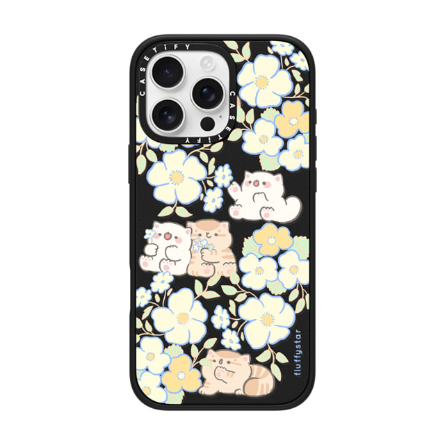 fluffystar x CASETiFY iPhone 16 Pro Max Case マットブラック インパクトケース MagSafe対応 Flower day Mother's Day fluffystar x CASETiFY iPhone 16 Pro Max Case マットブラック インパクトケース MagSafe対応 Flower day Mother's Day