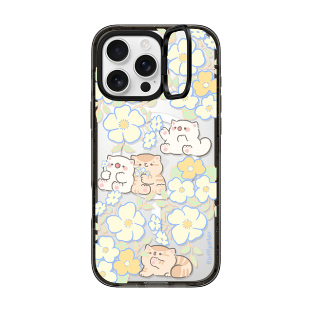 fluffystar x CASETiFY iPhone 16 Pro Max Case Black インパクトリングスタンドケース MagSafe対応 Flower day Mother's Day fluffystar x CASETiFY iPhone 16 Pro Max Case Black インパクトリングスタンドケース MagSafe対応 Flower day Mother's Day