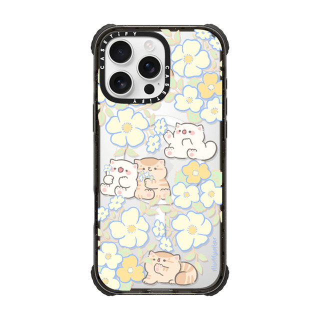 fluffystar x CASETiFY iPhone 16 Pro Max Case Black ウルトラ インパクトケース MagSafe 対応 Flower day Mother's Day fluffystar x CASETiFY iPhone 16 Pro Max Case Black ウルトラ インパクトケース MagSafe 対応 Flower day Mother's Day