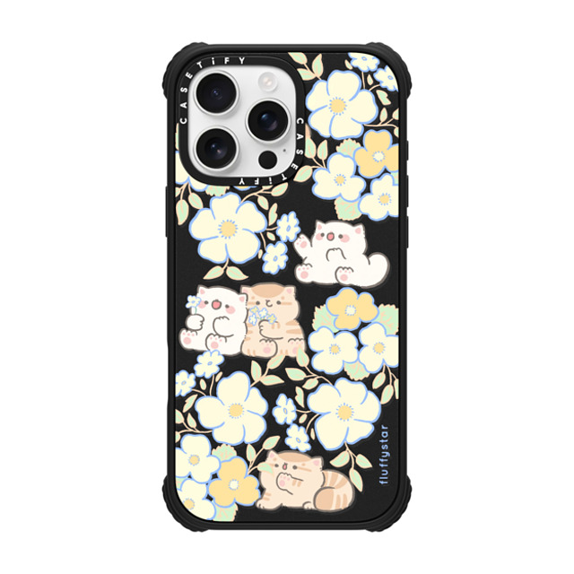 fluffystar x CASETiFY iPhone 16 Pro Max Case Matte Black ウルトラ インパクトケース MagSafe 対応 Flower day fluffystar x CASETiFY iPhone 16 Pro Max Case Matte Black ウルトラ インパクトケース MagSafe 対応 Flower day