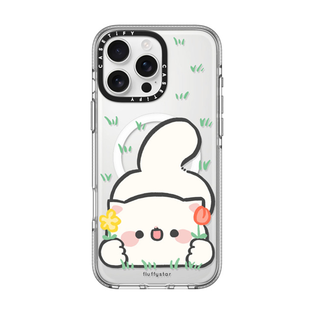 fluffystar x CASETiFY iPhone 16 Pro Max ケース クリア クリア ケース MagSafe対応 You are My Flower Nini Back to School fluffystar x CASETiFY iPhone 16 Pro Max ケース クリア クリア ケース MagSafe対応 You are My Flower Nini Back to School