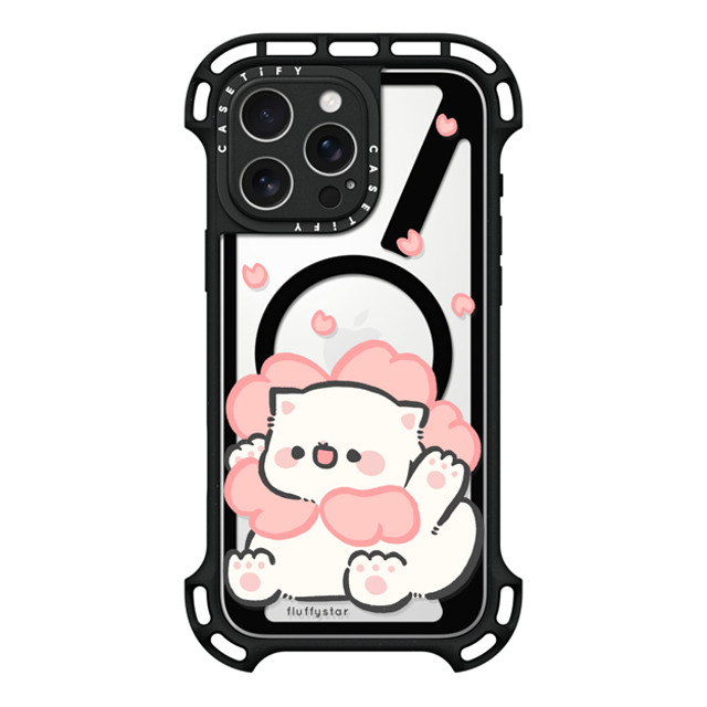fluffystar x CASETiFY iPhone 16 Pro Max Case Black ウルトラ バウンスケース MagSafe対応 Sakura Nini fluffystar x CASETiFY iPhone 16 Pro Max Case Black ウルトラ バウンスケース MagSafe対応 Sakura Nini