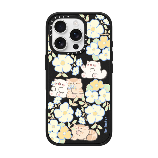 fluffystar x CASETiFY iPhone 16 Pro Case マットブラック インパクトケース MagSafe対応 Flower day Mother's Day fluffystar x CASETiFY iPhone 16 Pro Case マットブラック インパクトケース MagSafe対応 Flower day Mother's Day