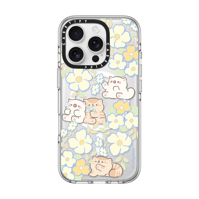 fluffystar x CASETiFY iPhone 16 Pro Case Clear Clear Case MagSafe Compatible Flower day Mother's Day fluffystar x CASETiFY iPhone 16 Pro Case Clear Clear Case MagSafe Compatible Flower day Mother's Day
