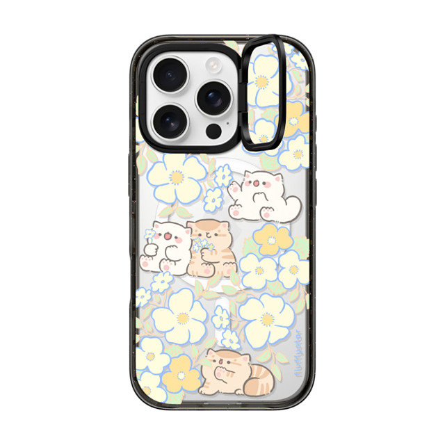 fluffystar x CASETiFY iPhone 16 Pro Case Black インパクトリングスタンドケース MagSafe対応 Flower day Mother's Day fluffystar x CASETiFY iPhone 16 Pro Case Black インパクトリングスタンドケース MagSafe対応 Flower day Mother's Day