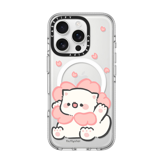 fluffystar x CASETiFY iPhone 16 Pro ケース クリア クリア ケース MagSafe対応 Sakura Nini Back to School fluffystar x CASETiFY iPhone 16 Pro ケース クリア クリア ケース MagSafe対応 Sakura Nini Back to School