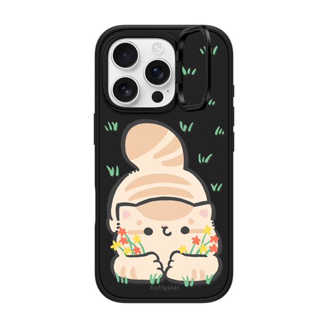 fluffystar x CASETiFY iPhone 16 Pro Case Matte Black インパクトリングスタンドケース MagSafe対応 You are My Flower Bobo fluffystar x CASETiFY iPhone 16 Pro Case Matte Black インパクトリングスタンドケース MagSafe対応 You are My Flower Bobo