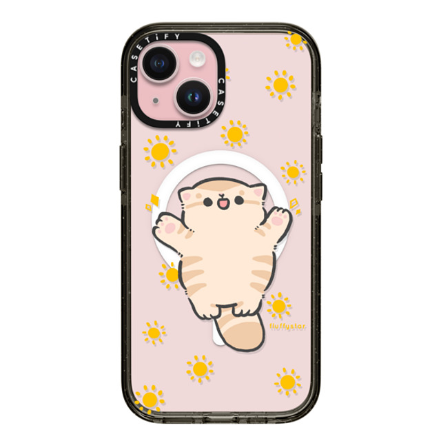 fluffystar x CASETiFY iPhone 15 Case Black Impact Case MagSafe Compatible Be Your Sunshine Mother's Day fluffystar x CASETiFY iPhone 15 Case Black Impact Case MagSafe Compatible Be Your Sunshine Mother's Day