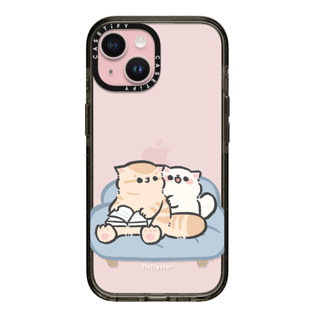 fluffystar x CASETiFY iPhone 15 Case Black インパクトケース Stand By You Mother's Day fluffystar x CASETiFY iPhone 15 Case Black インパクトケース Stand By You Mother's Day