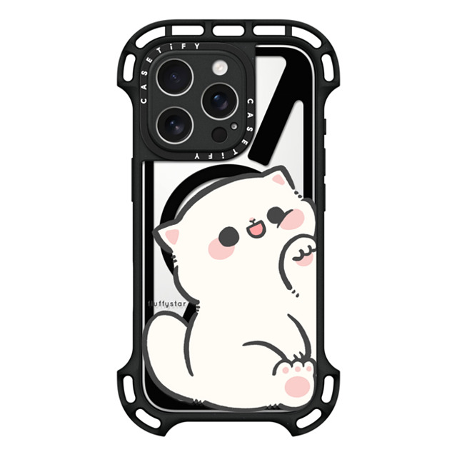 fluffystar x CASETiFY iPhone 16 Pro Case Black ウルトラ バウンスケース MagSafe対応 With Nini fluffystar x CASETiFY iPhone 16 Pro Case Black ウルトラ バウンスケース MagSafe対応 With Nini
