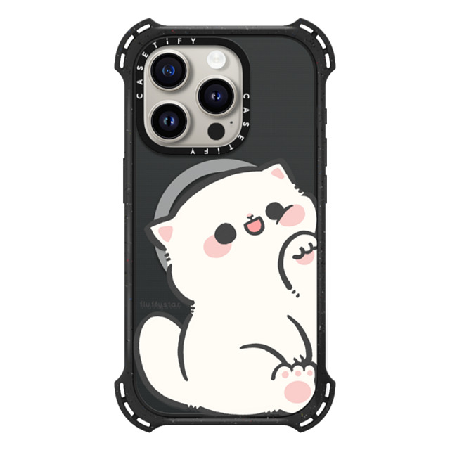 fluffystar x CASETiFY iPhone 15 Pro Case Couple Triple Black バウンスケース With Nini Mother's Day fluffystar x CASETiFY iPhone 15 Pro Case Couple Triple Black バウンスケース With Nini Mother's Day