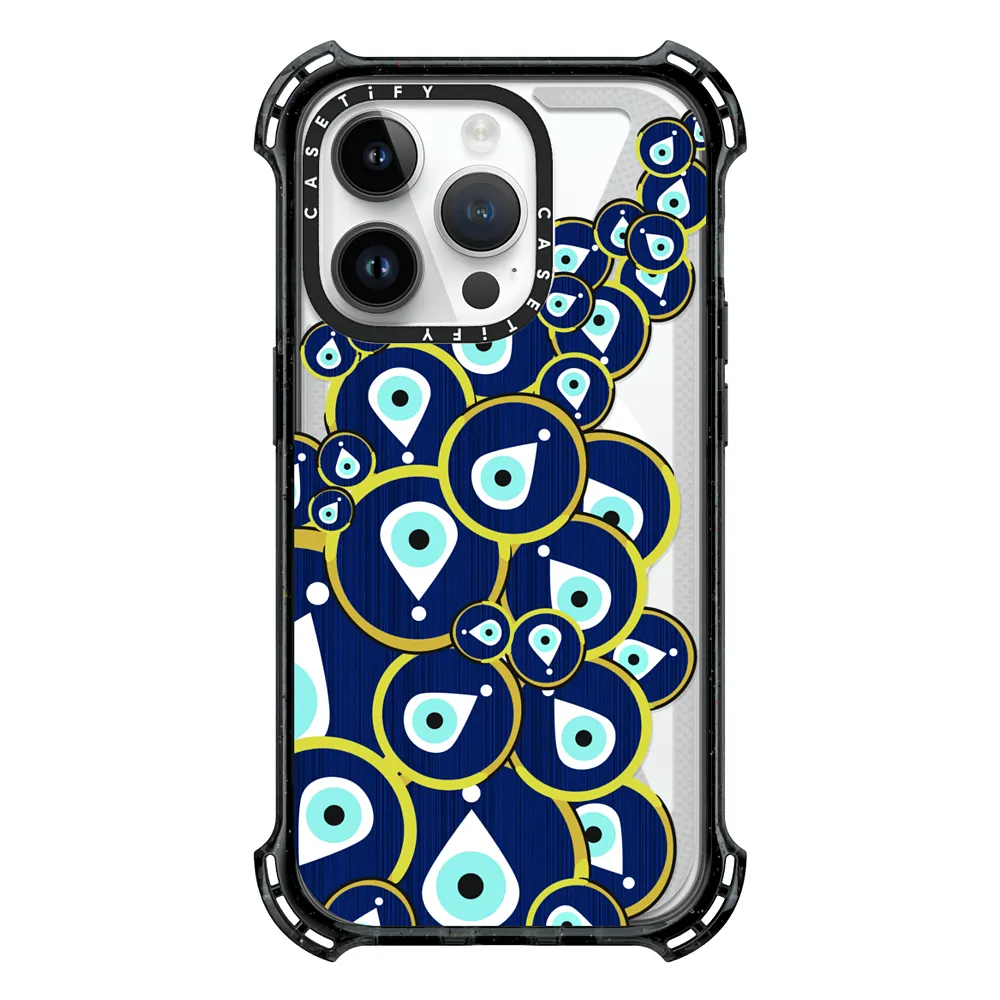 Bounce iPhone 14 Pro Case MagSafe Compatible Evil Eye Burst