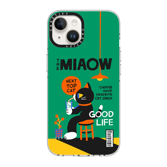 INDI x CASETiFY iPhone 14 Case Clear Clear Case MagSafe Compatible a cat magazine BY INDI INDI x CASETiFY iPhone 14 Case Clear Clear Case MagSafe Compatible a cat magazine BY INDI