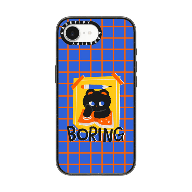 INDI x CASETiFY iPhone 16e ケース Cat,Animal ブラック インパクトケース MagSafe対応 boring BY INDI Back to School INDI x CASETiFY iPhone 16e ケース Cat,Animal ブラック インパクトケース MagSafe対応 boring BY INDI Back to School