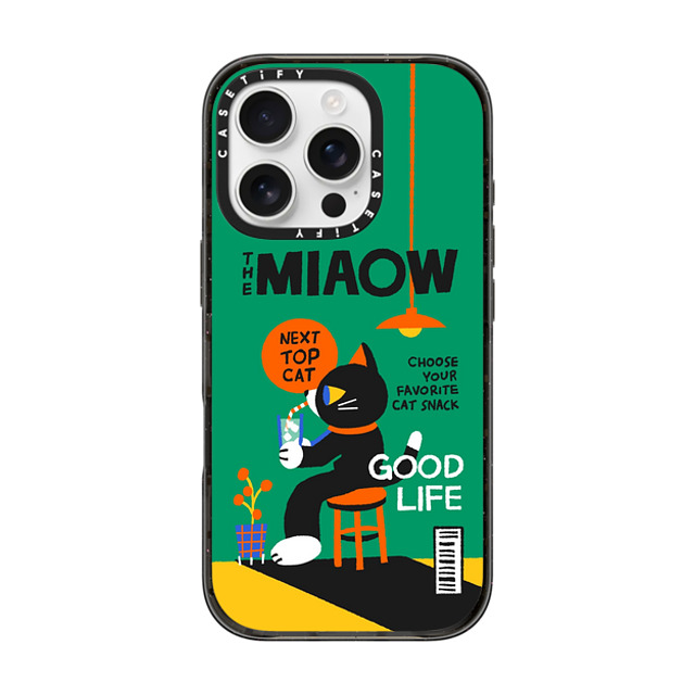 INDI x CASETiFY iPhone 16 Pro Case Black Impact Case MagSafe Compatible a cat magazine BY INDI INDI x CASETiFY iPhone 16 Pro Case Black Impact Case MagSafe Compatible a cat magazine BY INDI