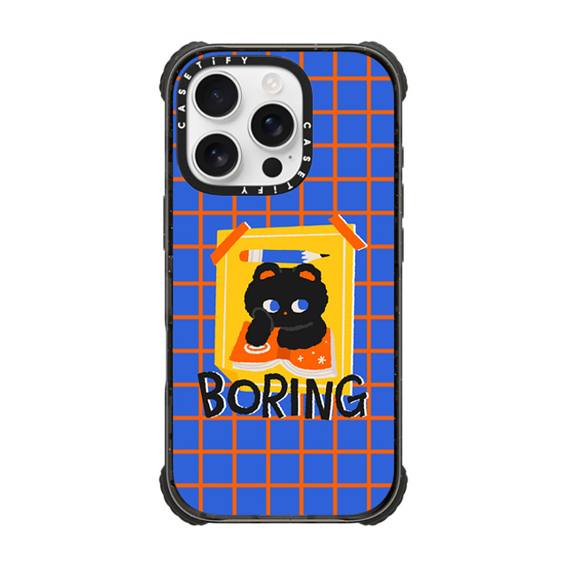 INDI x CASETiFY iPhone 16 Pro Case Black ウルトラ インパクトケース MagSafe 対応 boring BY INDI INDI x CASETiFY iPhone 16 Pro Case Black ウルトラ インパクトケース MagSafe 対応 boring BY INDI