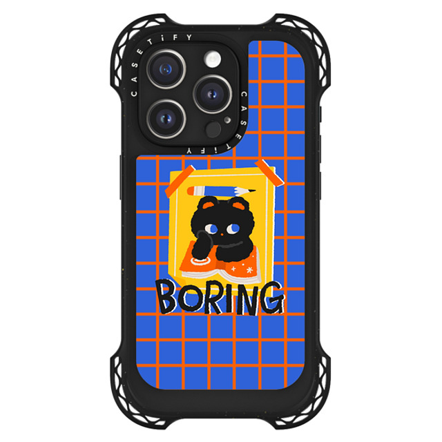 INDI x CASETiFY iPhone 15 Pro Case Black ウルトラ バウンスケース MagSafe対応 boring BY INDI INDI x CASETiFY iPhone 15 Pro Case Black ウルトラ バウンスケース MagSafe対応 boring BY INDI