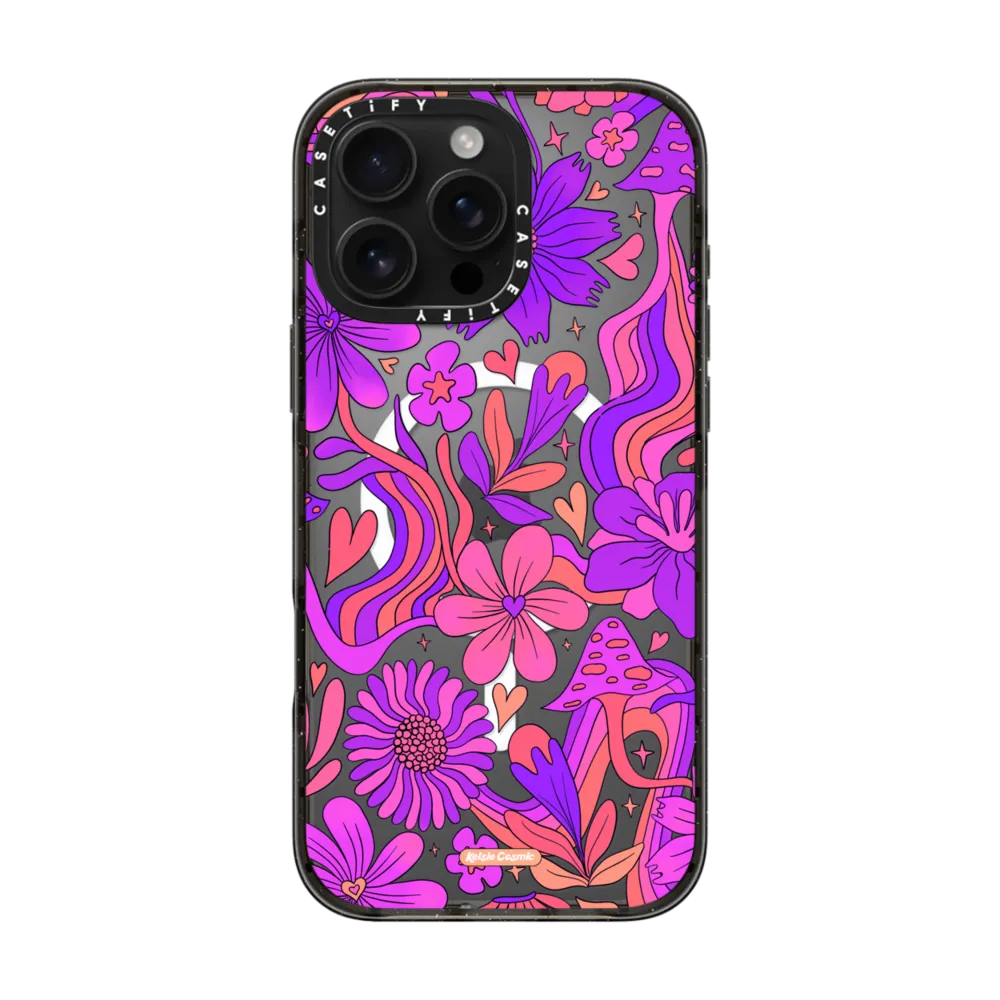 Impact iPhone 16 Pro Max Case MagSafe Compatible - Groovy Floral