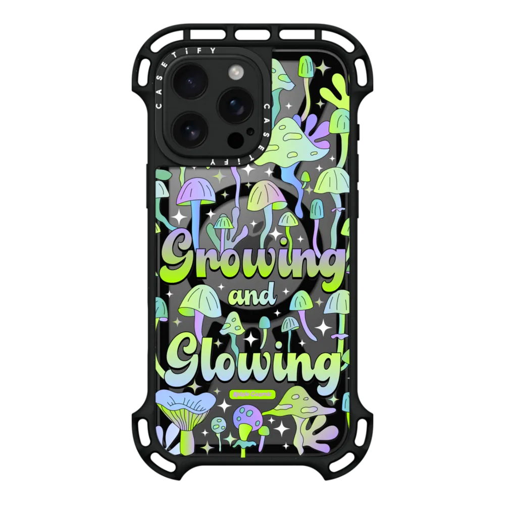 Ultra Bounce iPhone 16 Pro Max Case MagSafe Compatible - Growing & Glowing