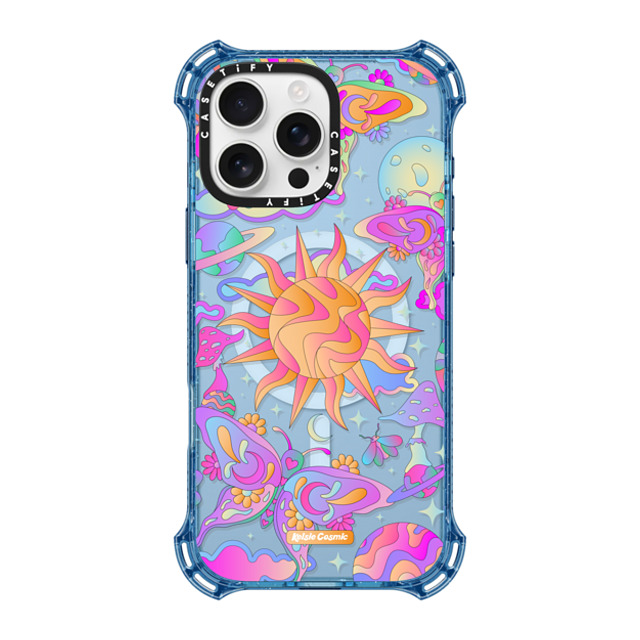 Kelsie Cosmic x CASETiFY iPhone 16 Pro Max Case ベイビーブルー バウンスケース Space Garden Kelsie Cosmic x CASETiFY iPhone 16 Pro Max Case ベイビーブルー バウンスケース Space Garden