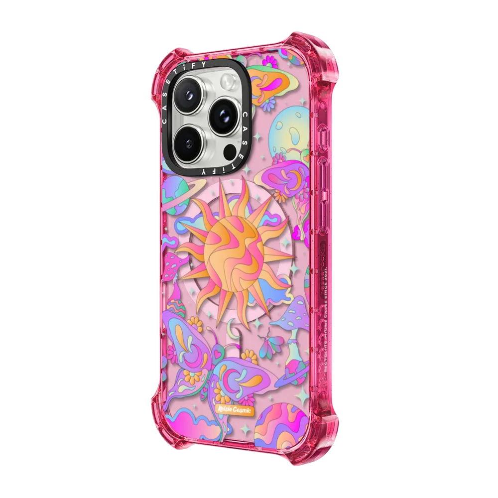 Bounce iPhone 16 Pro Case MagSafe Compatible - Space Garden
