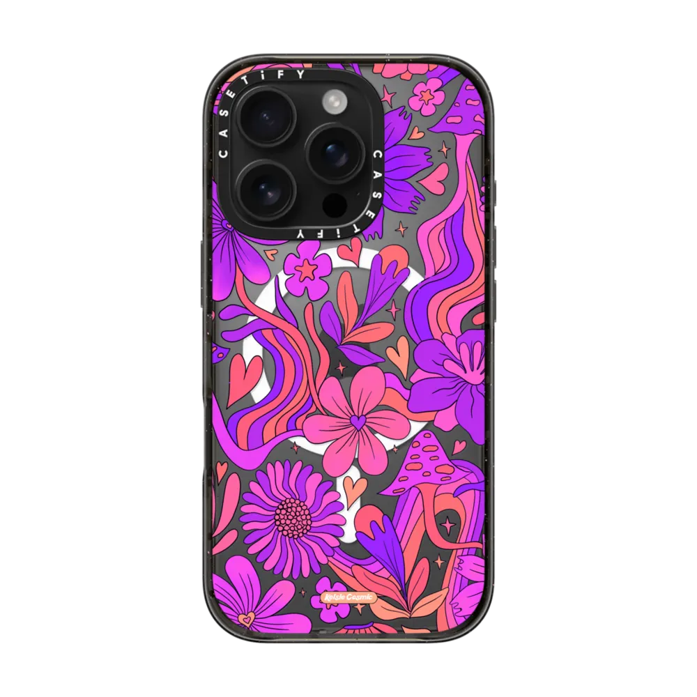 Impact iPhone 16 Pro Case MagSafe Compatible - Groovy Floral