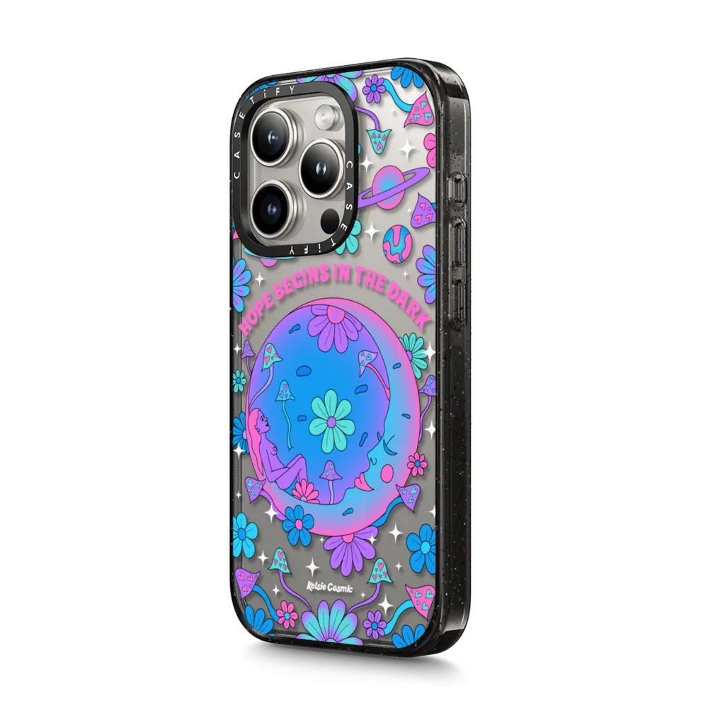 Impact iPhone 15 Pro Max Case - Hope Begins in the Dark by Kelsie Cosmic