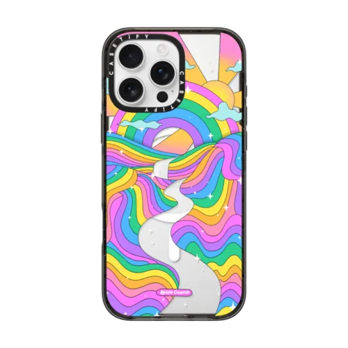 iPhone 16 Pro Max - Rainbow Mountain by Kelsie Cosmic