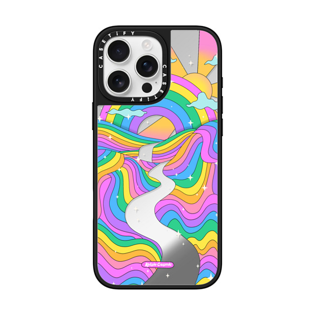 Kelsie Cosmic x CASETiFY iPhone 16 Pro Max Case Rainbow,Cloud Silver on Black ミラーケース MagSafe対応 Rainbow Mountain by Kelsie Cosmic Back to School Kelsie Cosmic x CASETiFY iPhone 16 Pro Max Case Rainbow,Cloud Silver on Black ミラーケース MagSafe対応 Rainbow Mountain by Kelsie Cosmic Back to School