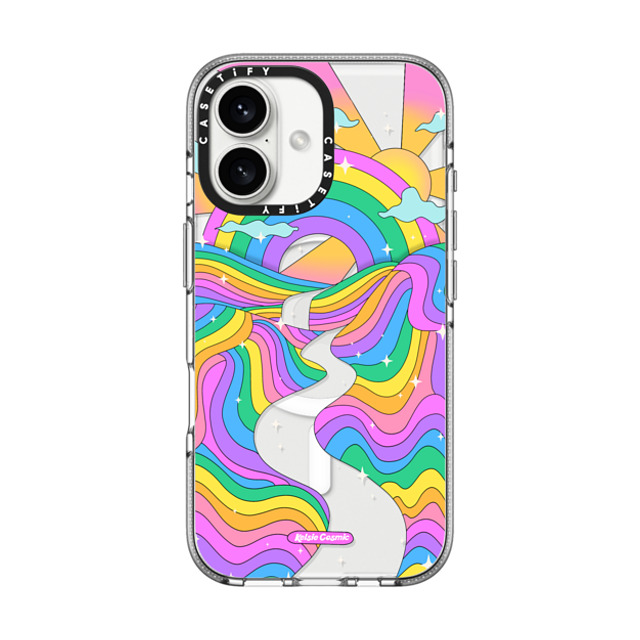 Kelsie Cosmic x CASETiFY iPhone 16 Case Rainbow,Cloud クリア クリア ケース MagSafe対応 Rainbow Mountain by Kelsie Cosmic Back to School Kelsie Cosmic x CASETiFY iPhone 16 Case Rainbow,Cloud クリア クリア ケース MagSafe対応 Rainbow Mountain by Kelsie Cosmic Back to School