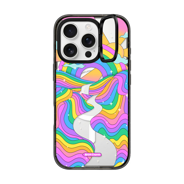 Kelsie Cosmic x CASETiFY iPhone 16 Pro Case Rainbow,Cloud Black インパクトリングスタンドケース MagSafe対応 Rainbow Mountain by Kelsie Cosmic Back to School Kelsie Cosmic x CASETiFY iPhone 16 Pro Case Rainbow,Cloud Black インパクトリングスタンドケース MagSafe対応 Rainbow Mountain by Kelsie Cosmic Back to School