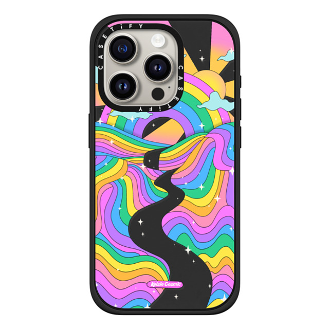Kelsie Cosmic x CASETiFY iPhone 15 Pro Case Rainbow,Cloud Matte Black Impact Case MagSafe Compatible Rainbow Mountain by Kelsie Cosmic Back to School Kelsie Cosmic x CASETiFY iPhone 15 Pro Case Rainbow,Cloud Matte Black Impact Case MagSafe Compatible Rainbow Mountain by Kelsie Cosmic Back to School