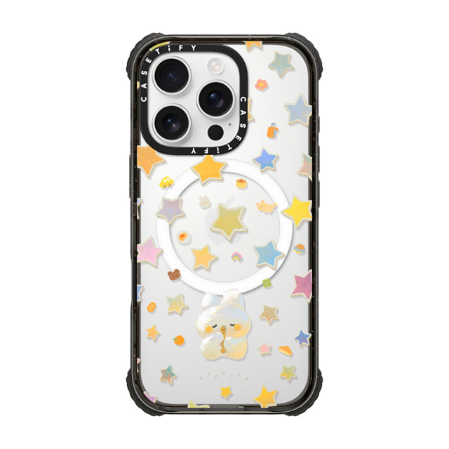 HAPPYYU x CASETiFY iPhone 16 Pro Case Black ウルトラ インパクトケース MagSafe 対応 Star Melody HAPPYYU x CASETiFY iPhone 16 Pro Case Black ウルトラ インパクトケース MagSafe 対応 Star Melody