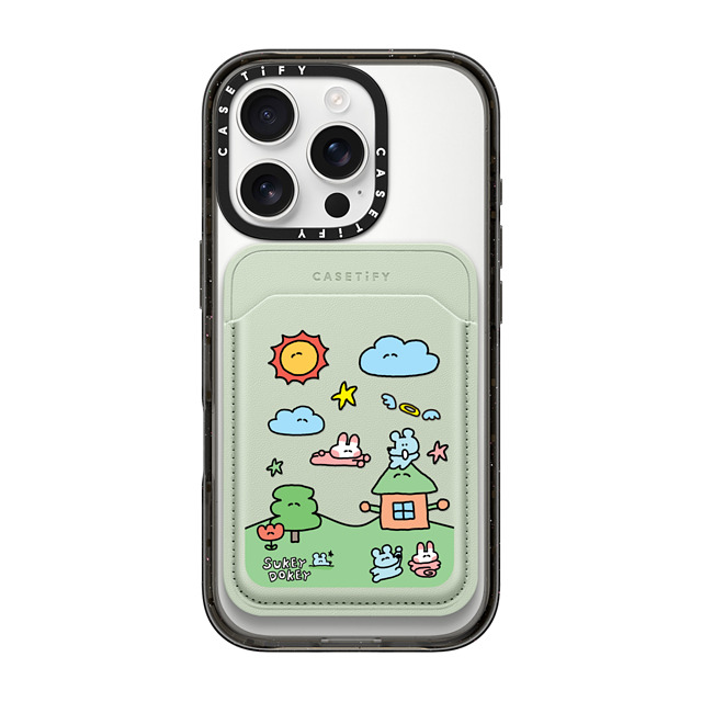 sukeydokey x CASETiFY MagSafe ウォレット Mint/Brown Snappy BioVeg MagSafe ウォレット Sukeydokey Happy Day MagSafe Wallet Mother's Day sukeydokey x CASETiFY MagSafe ウォレット Mint/Brown Snappy BioVeg MagSafe ウォレット Sukeydokey Happy Day MagSafe Wallet Mother's Day