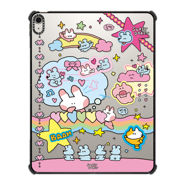 sukeydokey x CASETiFY iPad Air 13-inch (M2/M3) ブラック iPad インパクト ケース Sukeydokey Deco sticker Ipad Case Father's Day sukeydokey x CASETiFY iPad Air 13-inch (M2/M3) ブラック iPad インパクト ケース Sukeydokey Deco sticker Ipad Case Father's Day