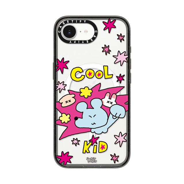 sukeydokey x CASETiFY iPhone 16e ケース ブラック インパクトケース MagSafe対応 Sukeydokey Cool Kid Phone Case Father's Day sukeydokey x CASETiFY iPhone 16e ケース ブラック インパクトケース MagSafe対応 Sukeydokey Cool Kid Phone Case Father's Day