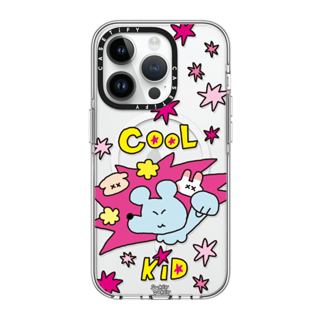 sukeydokey x CASETiFY iPhone 14 Pro Case Clear Clear Case MagSafe Compatible Sukeydokey Cool Kid Phone Case sukeydokey x CASETiFY iPhone 14 Pro Case Clear Clear Case MagSafe Compatible Sukeydokey Cool Kid Phone Case