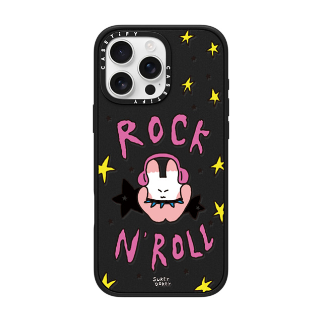 sukeydokey x CASETiFY iPhone 16 Pro Max Case マットブラック インパクトケース MagSafe対応 Sukeydokey Rock 'n' Roll Phone Case Mother's Day sukeydokey x CASETiFY iPhone 16 Pro Max Case マットブラック インパクトケース MagSafe対応 Sukeydokey Rock 'n' Roll Phone Case Mother's Day